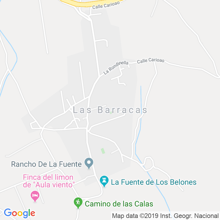 Código Postal de Barracas, Las en Murcia