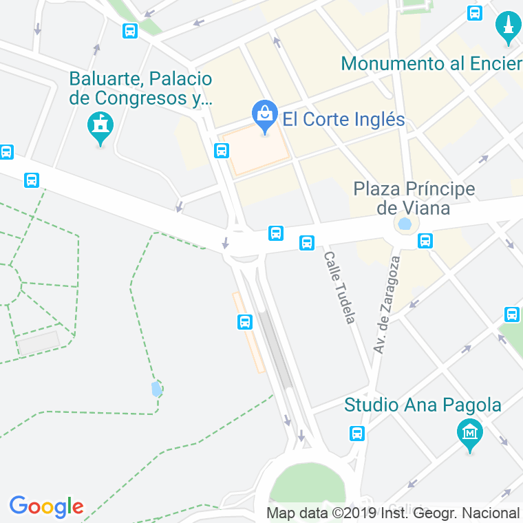 Código Postal calle Yanguas Y Miranda   (Impares Del 15 Al Final)  (Pares Del 2 Al Final) en Pamplona