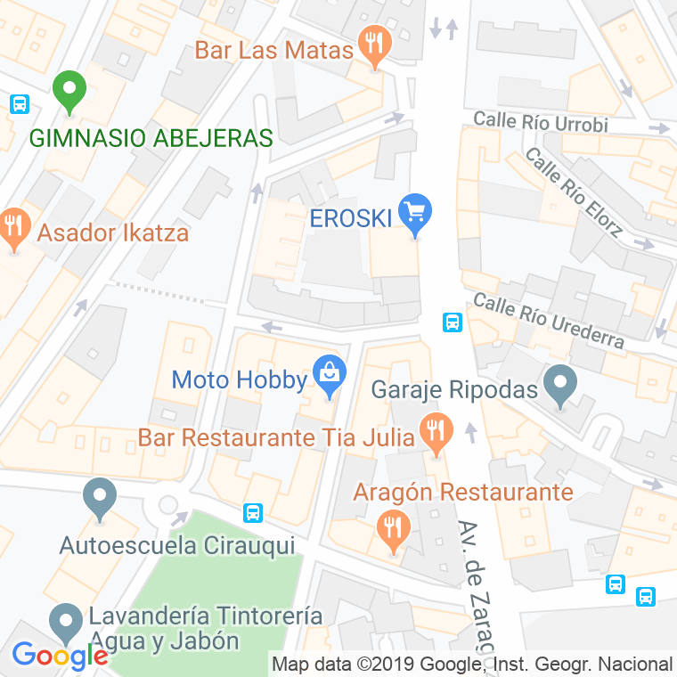 Código Postal calle Jose Maria Beobide en Pamplona