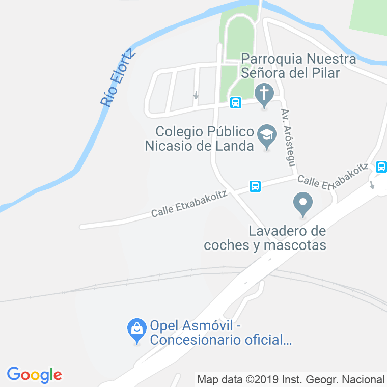 Código Postal calle Echavacoiz Alto, travesia en Pamplona