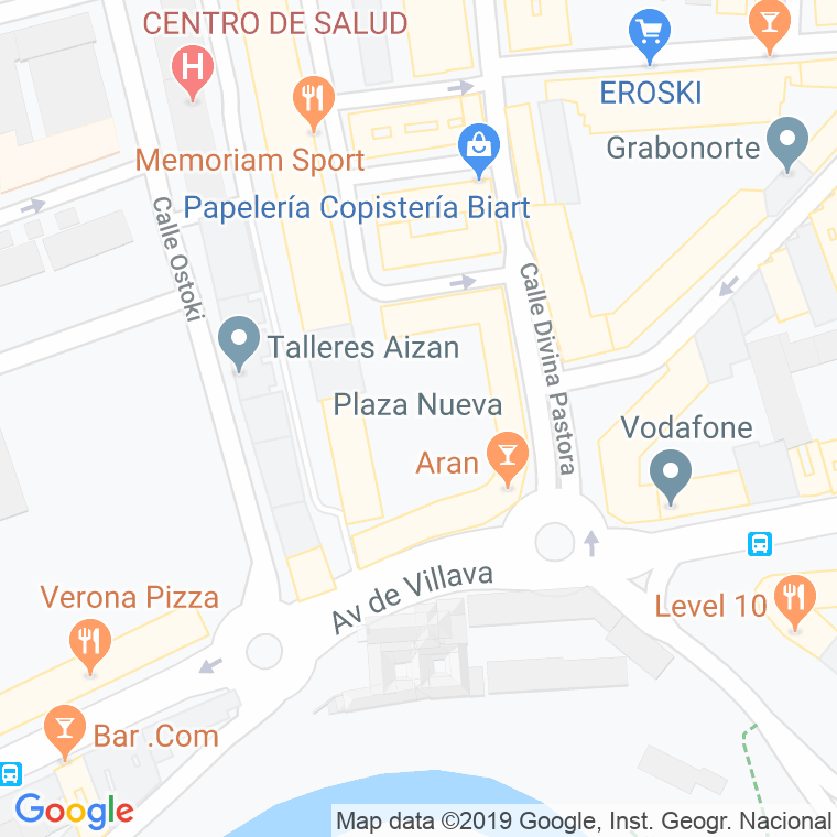 Código Postal calle Berria, travesia en Pamplona