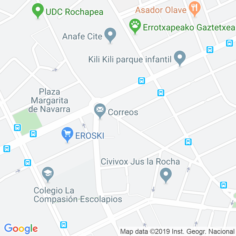 Código Postal calle Joaquin Lizarraga en Pamplona