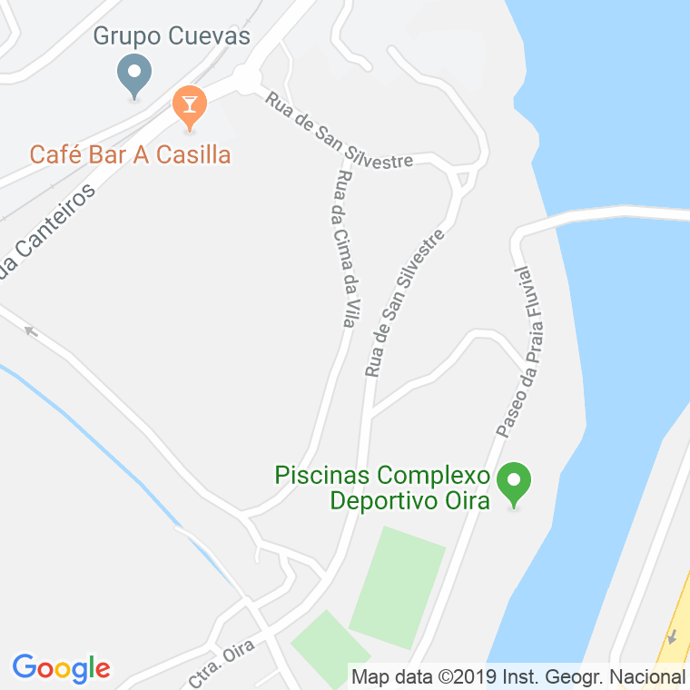 Código Postal calle Cima Da Vila en Ourense