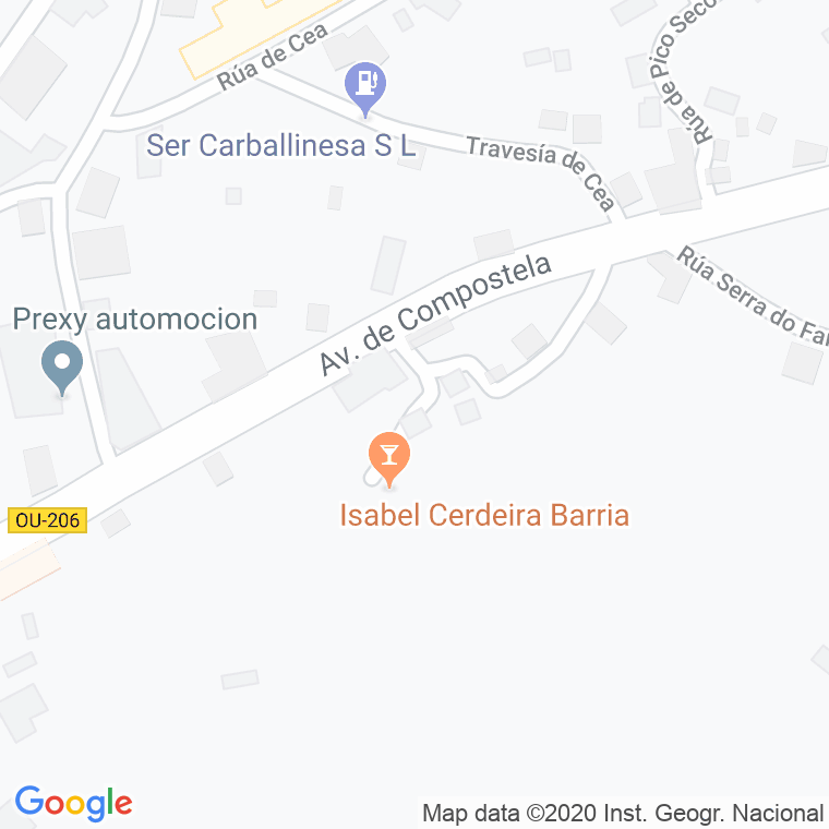 Código Postal de Framia (Carballiño, O) en Ourense