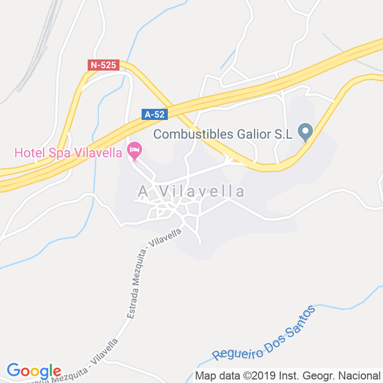 Código Postal de Vilavella, A en Ourense