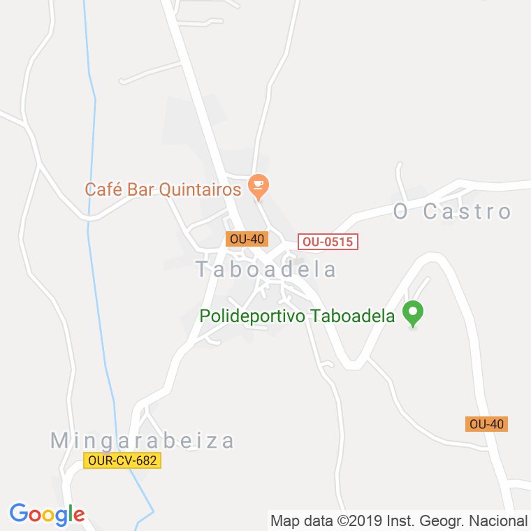 Código Postal de Taboadela (Taboadela) en Ourense