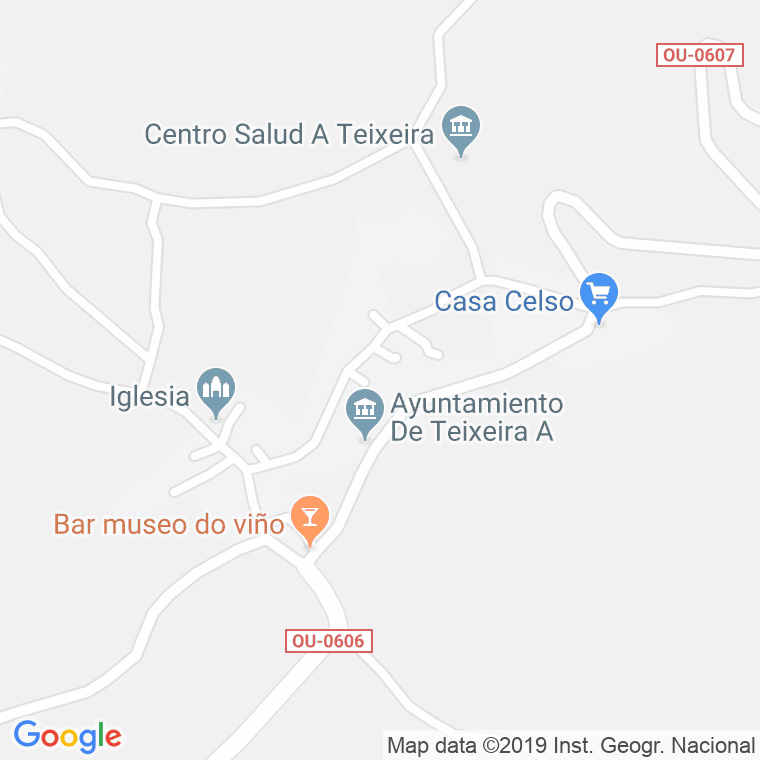 Código Postal de Barrio, O (Teixeira) en Ourense
