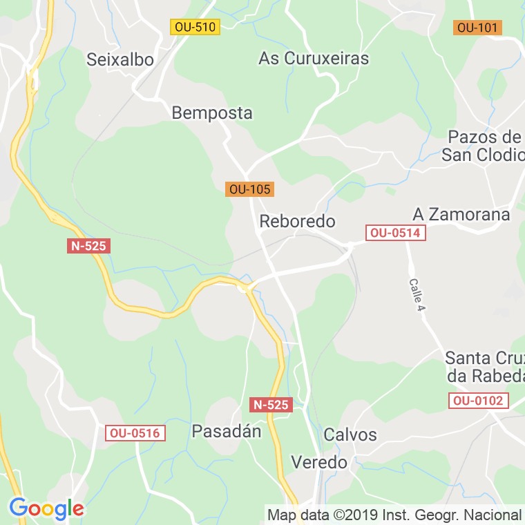 Código Postal de Ponte Noalla, A en Ourense
