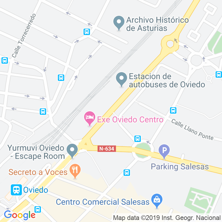 Código Postal calle Pepe Cosmen en Oviedo