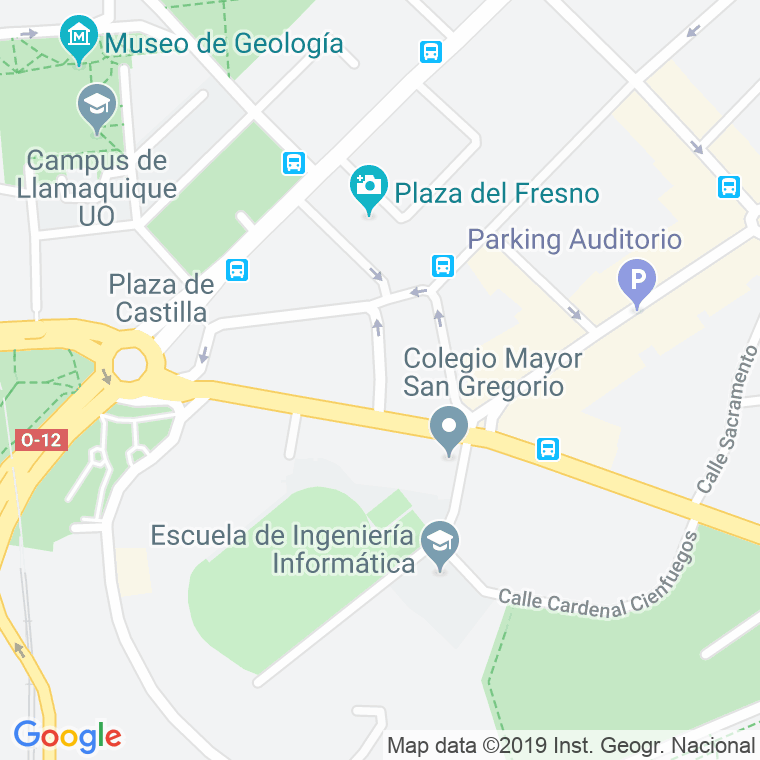 Código Postal calle Felix Aramburu en Oviedo