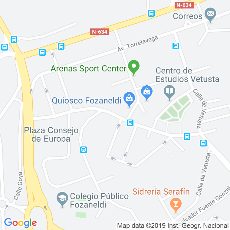 Código Postal calle Dario De Regoyos   (Impares Del 35 Al Final)  (Pares Del 14 Al Final) en Oviedo