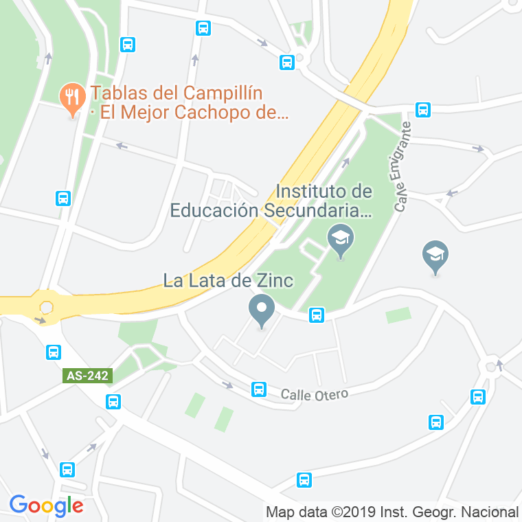 Código Postal calle San Mateo en Oviedo