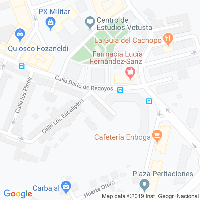 Código Postal calle Tilos, Los en Oviedo