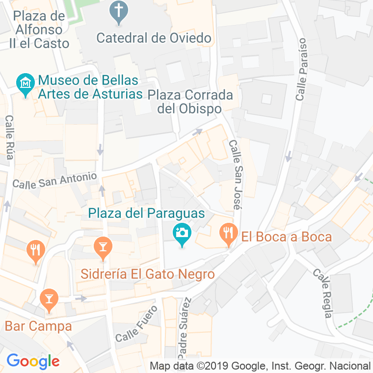 Código Postal calle Ildefonso Martinez en Oviedo