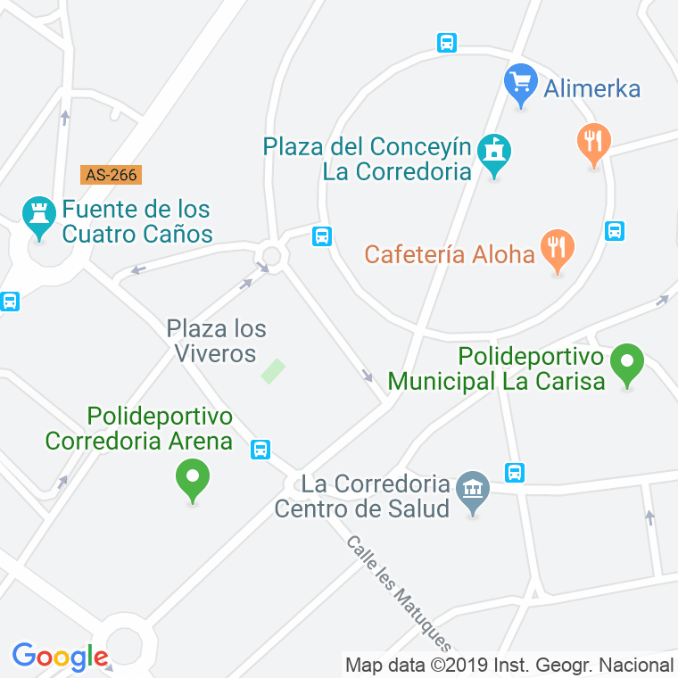 Código Postal calle Eduardo De Fraga Torrejon en Oviedo