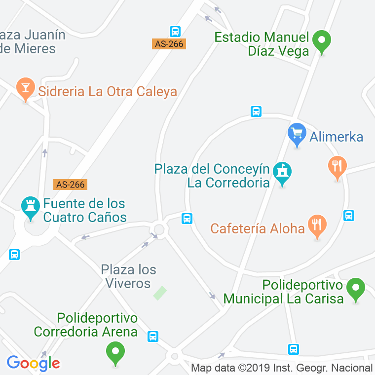 Código Postal calle Ignacio Herrero Garralda en Oviedo