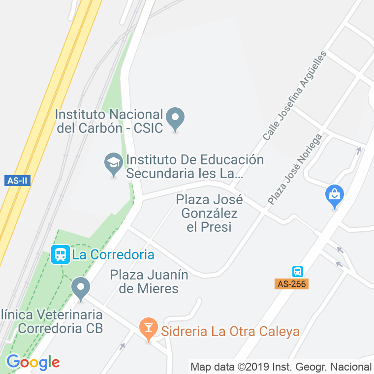 Código Postal calle Manolo Ponteo en Oviedo