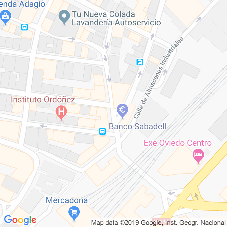 Código Postal calle Nicolas Soria en Oviedo