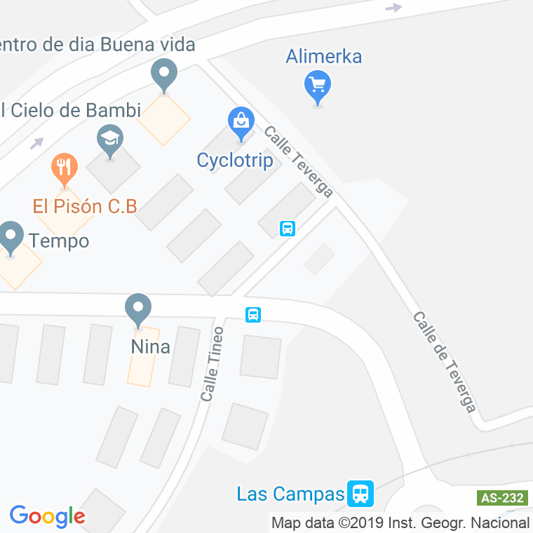Código Postal calle Santo Adriano en Oviedo