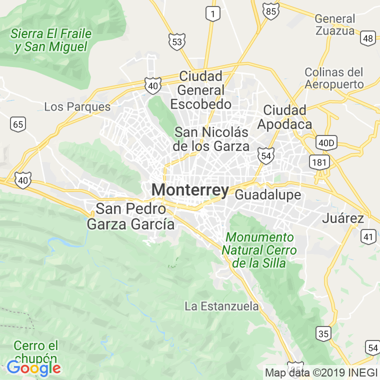 Código Postal de Monterrey en Asturias