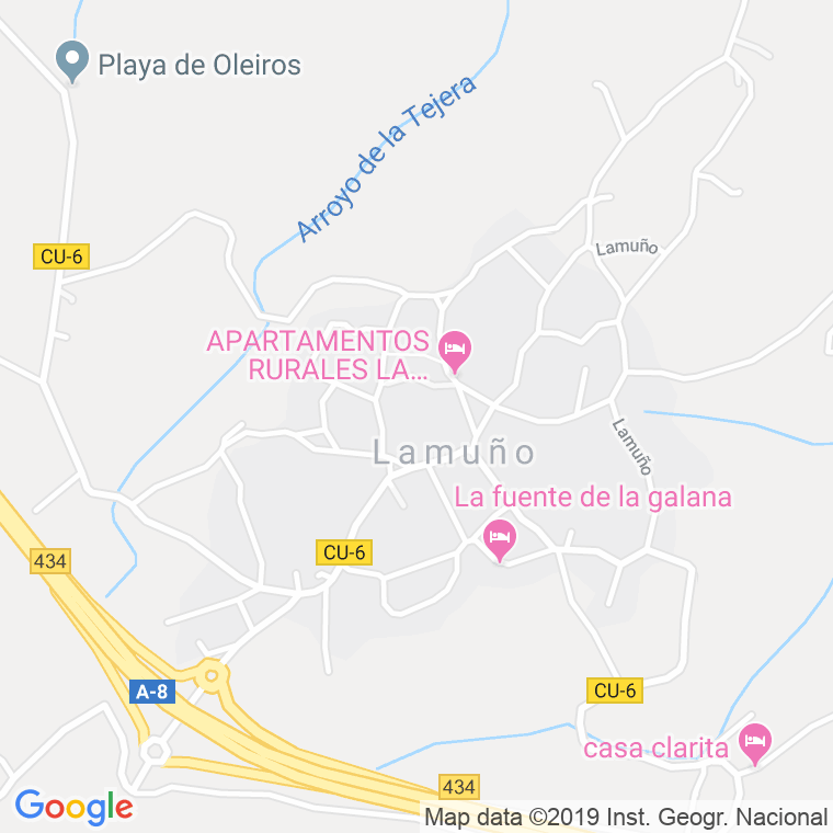 Código Postal de Lamuño (Cudillero) en Asturias