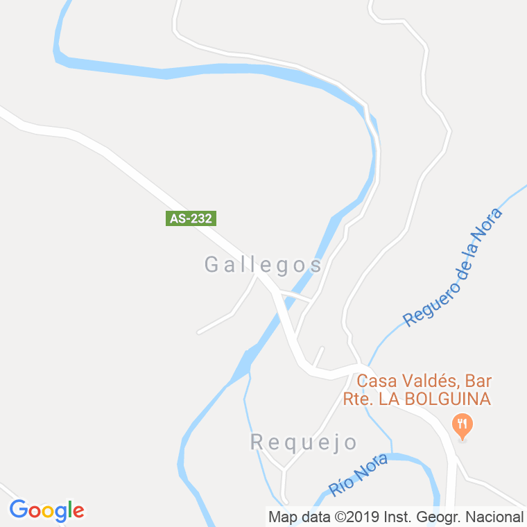 Código Postal de Gallegos (Las Regueras) en Asturias