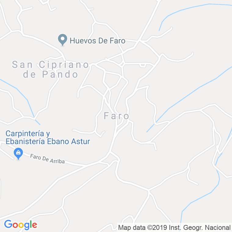 Código Postal de Faro De Abajo en Asturias
