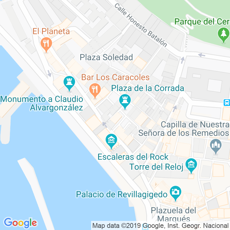 Código Postal calle Julio Fernandez en Gijón