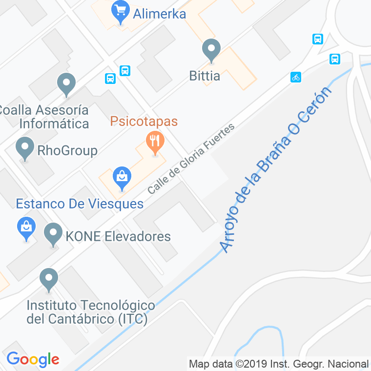 Código Postal calle Concejo De Ribadedeva en Gijón