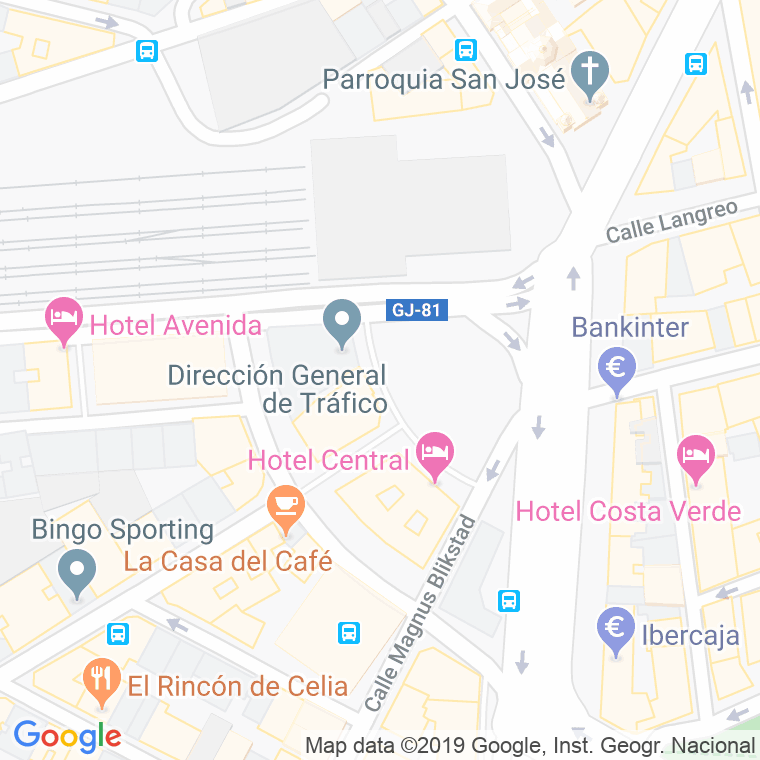 Código Postal calle Humedal, plaza (Impares Del 5 Al Final)  (Pares Del 4 Al Final) en Gijón