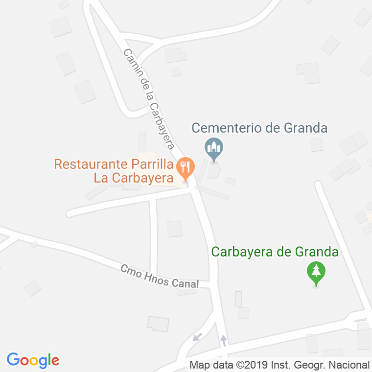 Código Postal calle Carbayera De Roces en Gijón
