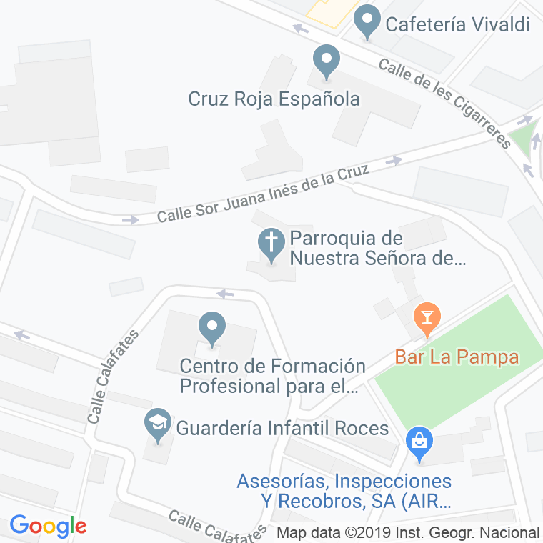 Código Postal calle Barrio De La Iglesia (Roces) en Gijón