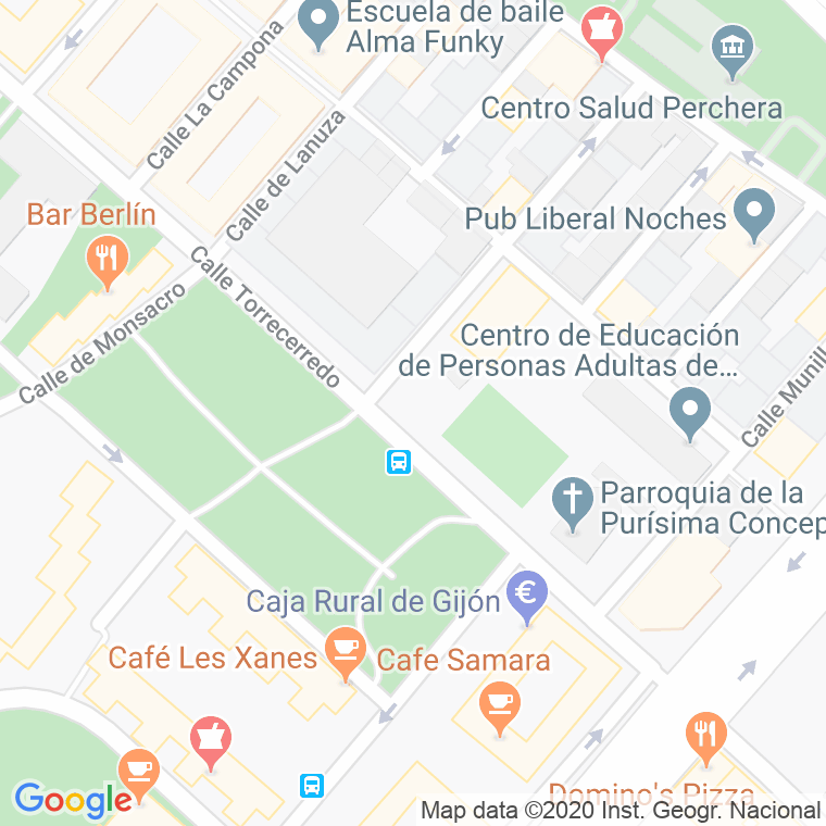 Código Postal calle Bolera, De La en Gijón