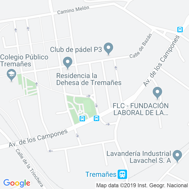 Código Postal calle Cecilia en Gijón
