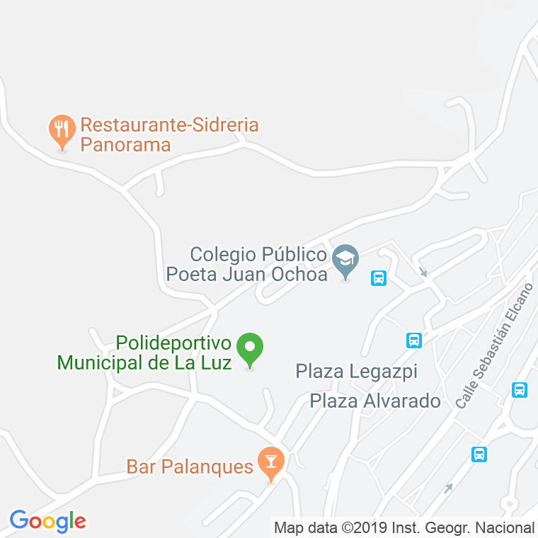 Código Postal calle Luera (El Caño) en Avilés