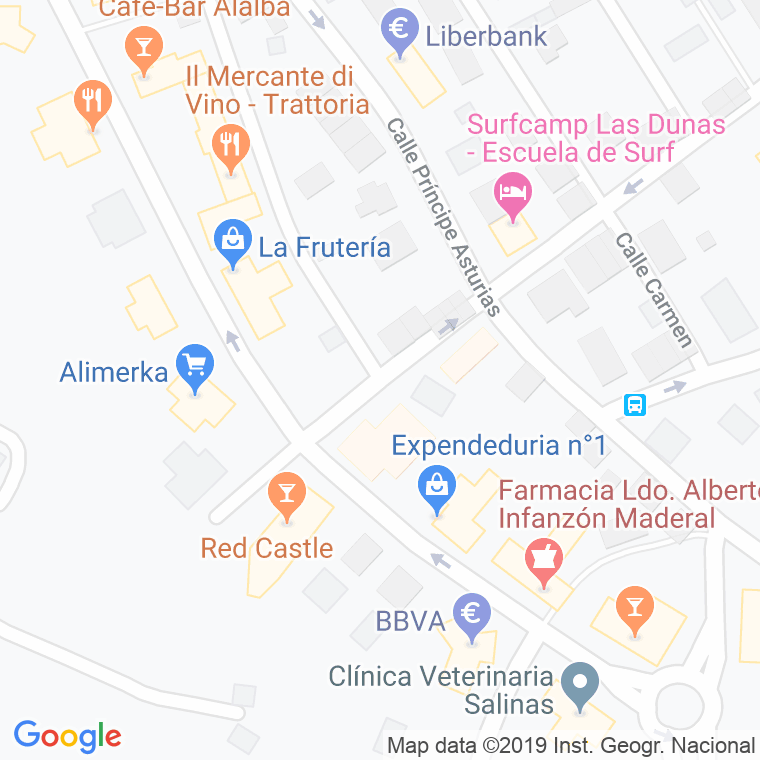 Código Postal calle Luis Muñiz (Castrillon) en Avilés