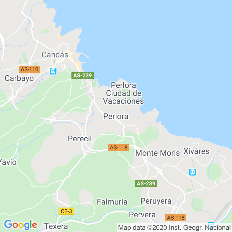 Código Postal de Monte, El (Perlora-carreño) en Asturias