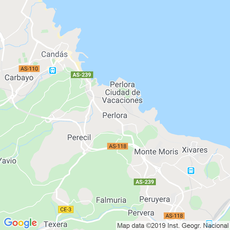 Código Postal de Sierra, La (Perlora - Carreño) en Asturias