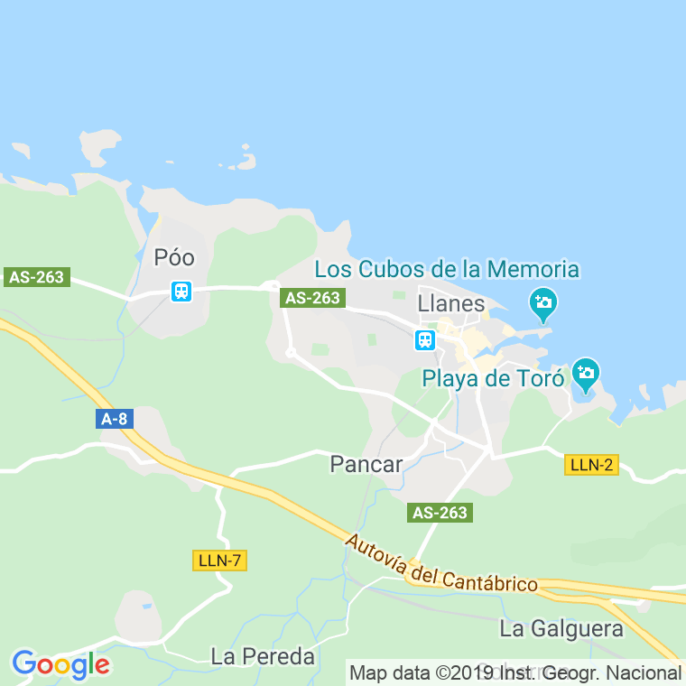 Código Postal de Llanes en Asturias