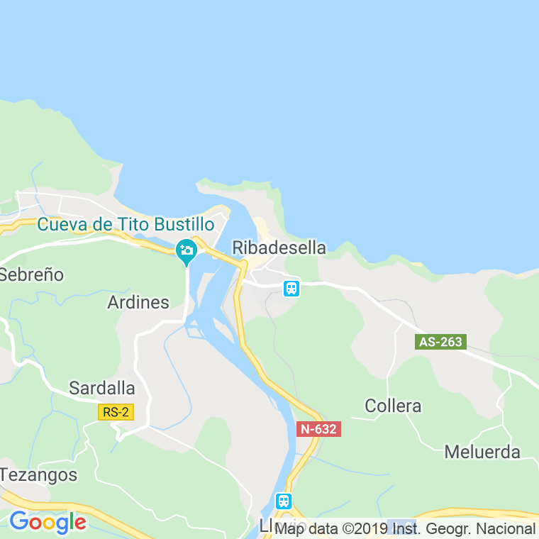 Código Postal de Ribadesella en Asturias