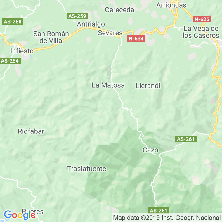 Código Postal de Villarcazo en Asturias