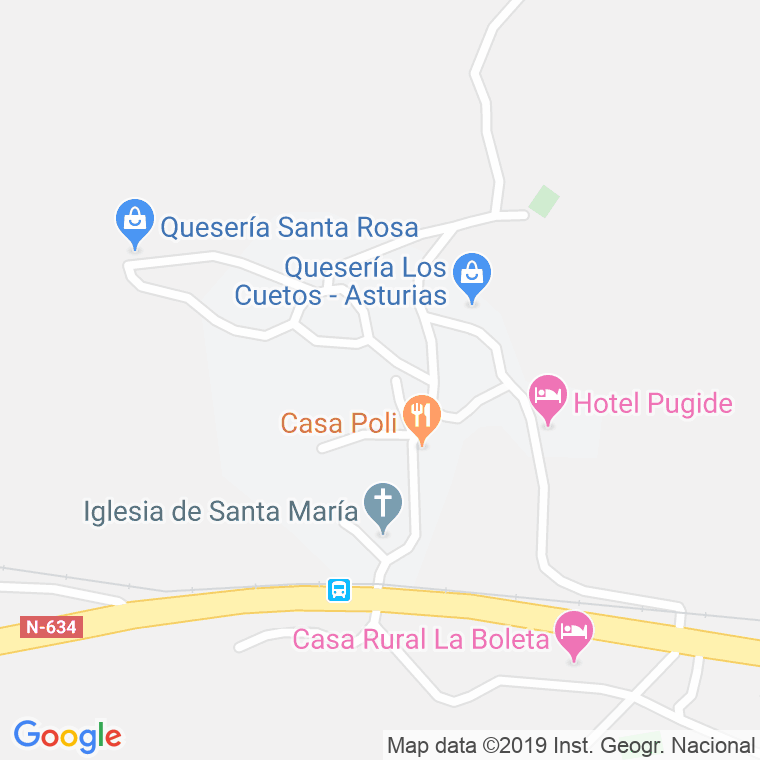 Código Postal de Puertas De Vidiago en Asturias