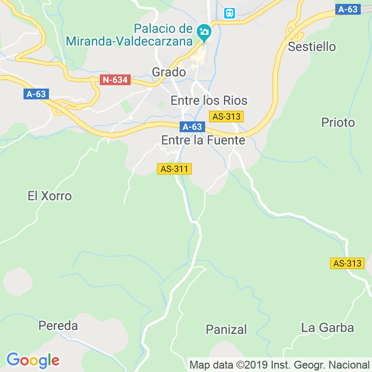 Código Postal de Ferreras (Campomanes) en Asturias