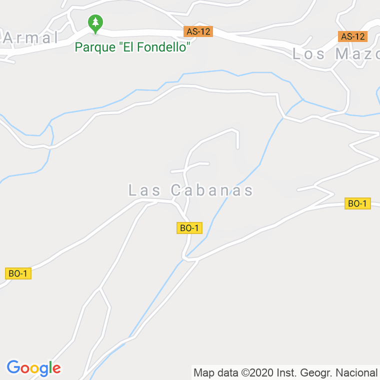Código Postal de Cabana, La (Boal) en Asturias