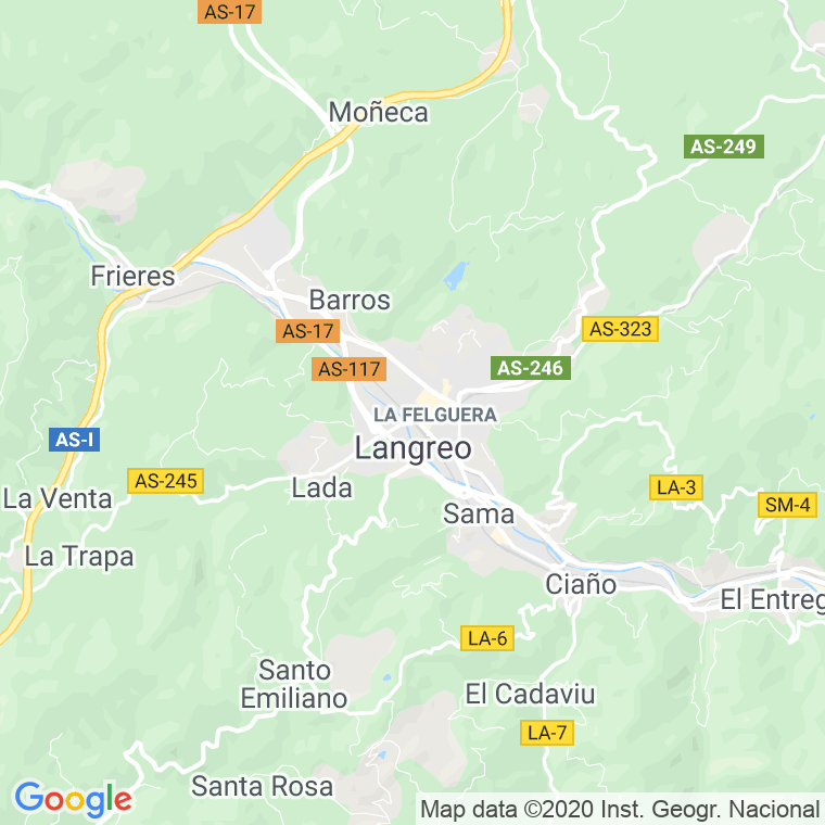 Código Postal de Caleya, La (Langreo) en Asturias