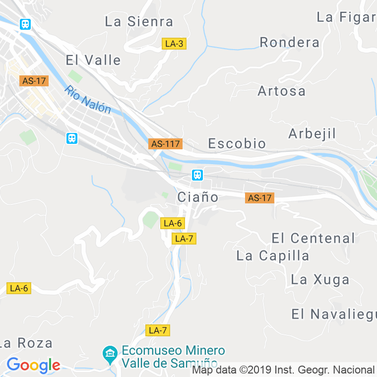 Código Postal de Vallina, La (Ciaño-langreo) en Asturias