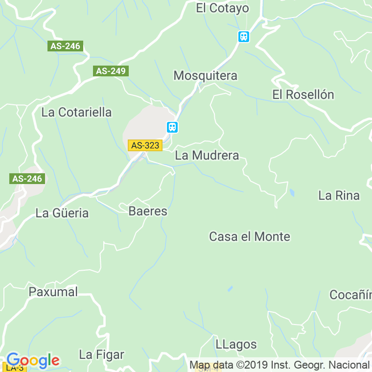 Código Postal de Braña, La (Langreo) en Asturias