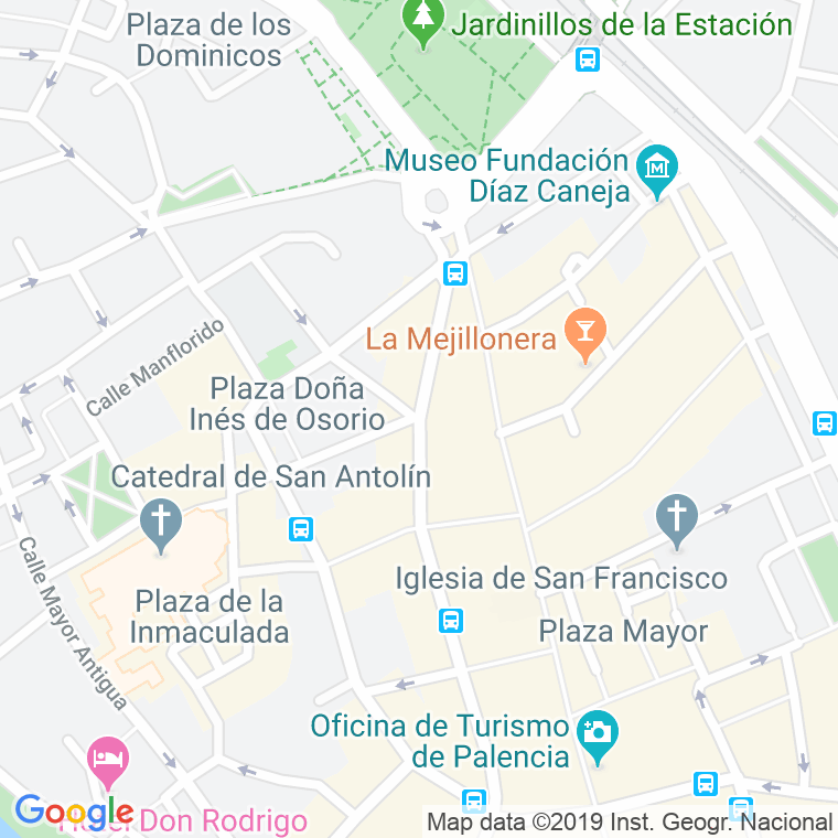 Código Postal calle Antonio Maura en Palencia