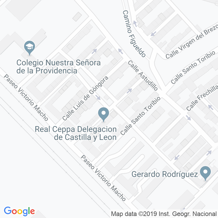 Código Postal calle Francisco Quevedo en Palencia