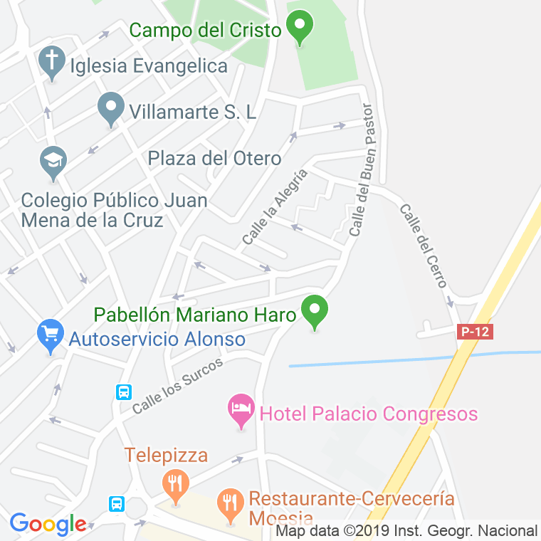 Código Postal calle Fulgencio Garcia en Palencia